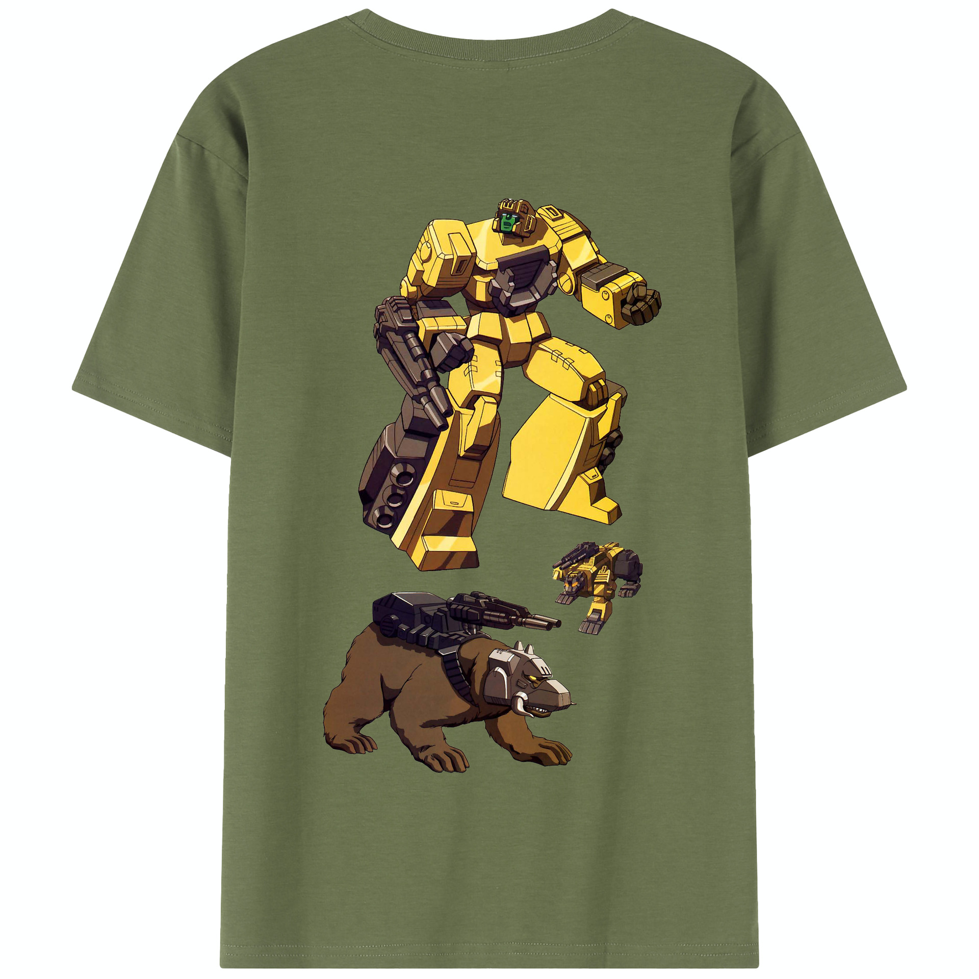 （画像用）  綿100％半袖Tシャツ（背面プリント）